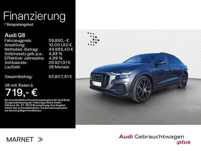 Gebraucht Audi Q8 Competition 286 PS (210 kW) 2022 Daytonagrau perleffekt SUV