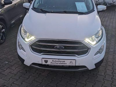 Gebraucht Ford Ecosport Titanium 125 PS (91 kW) 2019 Frozen white SUV