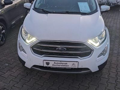 Frozen white Gebraucht 2019 Ford Ecosport Titanium SUV | 12.950 € (Fairer Preis)