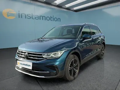 Brugt VW Tiguan 200 HK (147 kW) 2022 Blå SUV