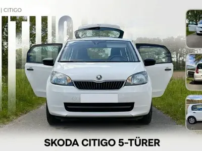 Używany Skoda Citigo Active 60 KM (44 kW) 2012 Biały Hatchback
