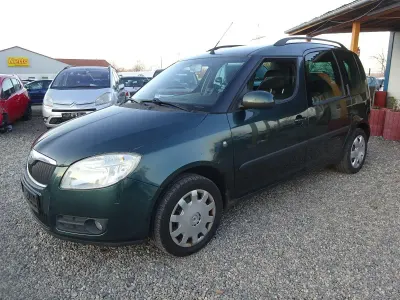 Gebraucht Skoda Roomster Style 80 PS (58 kW) 2006 Grün Van / Kleinbus