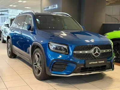 Brugt Mercedes GLB220 AMG 190 HK (139 kW) 2024 Blå SUV