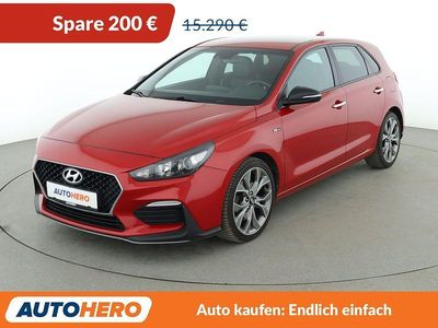 Usata Hyundai i30 N Line 140 CV (102 kW) 2019 Rosso Berlina