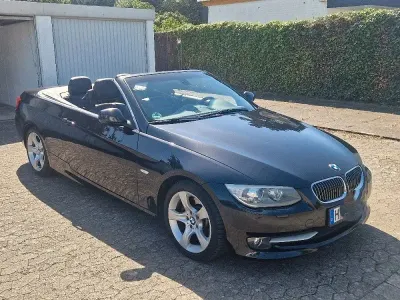 Gebraucht BMW 325 Cabriolet 204 PS (150 kW) 2013 Schwarz Cabrio