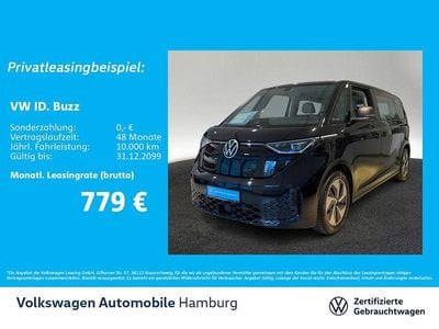 Second-hand VW ID. Buzz Pro 210 kW (286 CP) 2024 Negru Monovolum