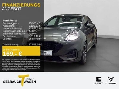 Grau Gebraucht 2022 Ford Puma ST-Line X SUV | 15.980 € (Guter Preis)