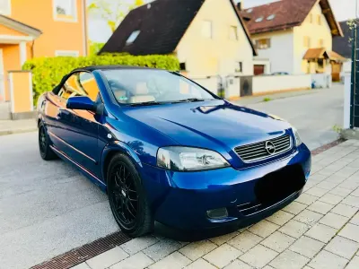 Gebraucht Opel Astra Cabriolet Edition 147 PS (108 kW) 2003 Blau Cabrio