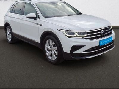 Weiß Gebraucht 2021 VW Tiguan Elegance SUV | 24.900 € (Guter Preis)