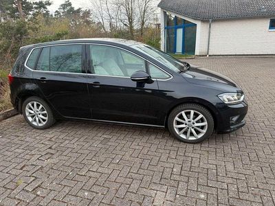 Gebraucht VW Golf Sportsvan Highline 150 PS (110 kW) 2016 Schwarz Van / Kleinbus