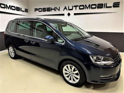Blau Gebraucht 2014 VW Sharan Highline Van / Kleinbus | 9.950 € (Guter Preis)