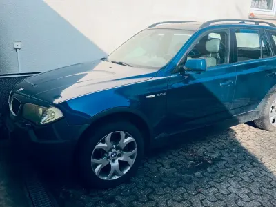 Brugt BMW X3 204 HK (150 kW) 2004 Blå SUV