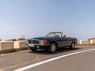 Gebraucht Mercedes 450 1975 Blau Cabrio