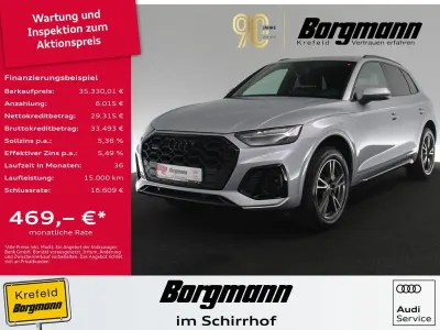Gebraucht Audi Q5 S-Line 367 PS (269 kW) 2022 Silber / florettsilber SUV