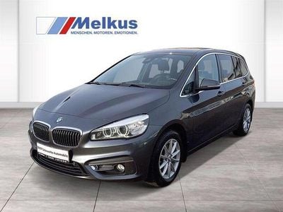 Gebraucht BMW 218 Gran Tourer Luxury Line 150 PS (110 kW) 2015 Grau Van / Kleinbus