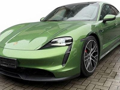 Grün Gebraucht 2021 Porsche Taycan 4S Performance Package Limousine | 49.500 € (Superpreis)