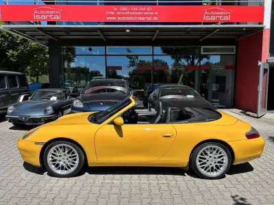 Gebraucht Porsche 911 300 PS (220 kW) 1999 Gelb Cabrio