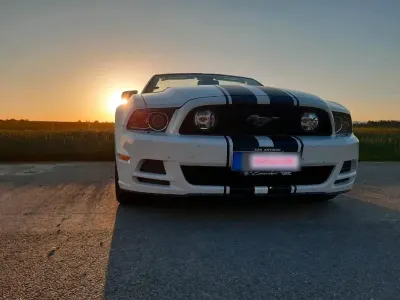 Gebraucht Ford Mustang GT Premium 426 PS (313 kW) 2013 Weiß Cabrio