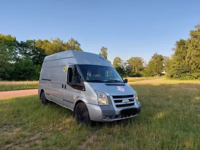 Gebraucht Ford Transit 200 PS (147 kW) 2008 Silber Van