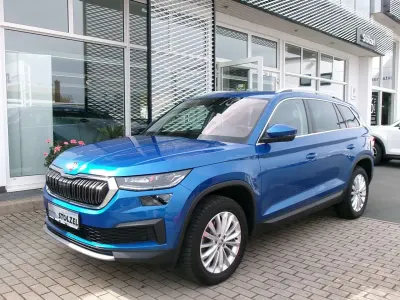 Gebraucht Skoda Kodiaq Style 190 PS (139 kW) 2023 Raceblau metallic SUV