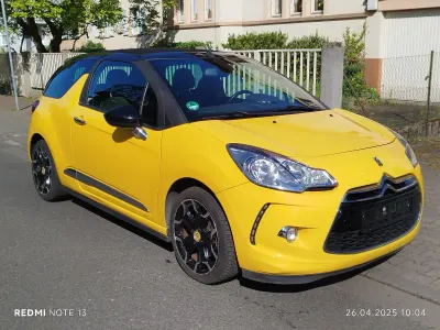 Gebraucht Citroën DS3 Cabriolet 156 PS (114 kW) 2014 Gelb Cabrio