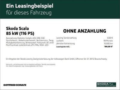 Gebraucht Skoda Scala Essence 116 PS (85 kW) 2025 Grau Kleinwagen