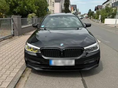 Gebraucht BMW 520 Sport Line 200 PS (147 kW) 2017 Schwarz Kombi