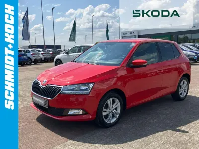 Gebraucht Skoda Fabia Ambition 95 PS (69 kW) 2021 Corridarot (rot) Kleinwagen