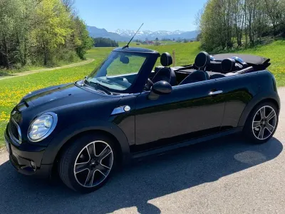 Gebraucht Mini Cooper S Cabriolet 174 PS (127 kW) 2010 Schwarz Cabrio