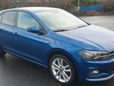 Gebraucht VW Polo Highline 95 PS (69 kW) 2021 Blau Kleinwagen