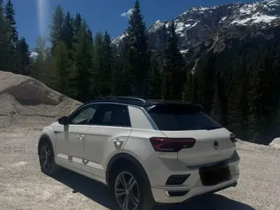 Gebraucht VW T-Roc R-line 150 PS (110 kW) 2022 Weiß SUV