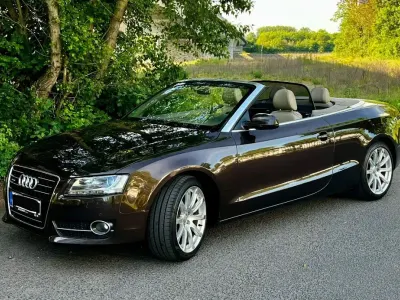 Gebraucht Audi A5 Cabriolet 239 PS (175 kW) 2011 Braun Cabrio