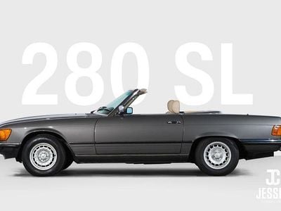 Usata Mercedes SL280 185 CV (136 kW) 1985 Grigio Cabrio