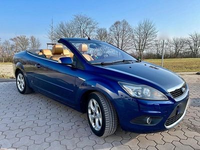 Blau Gebraucht 2008 Ford Focus Cabriolet Titanium Cabrio | 3.500 € (Fairer Preis)