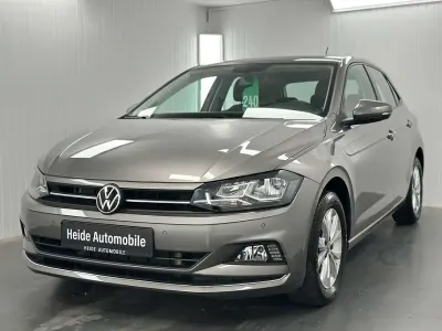 Gebraucht VW Polo Highline 95 PS (69 kW) 2021 Limestone grey metallic Kleinwagen