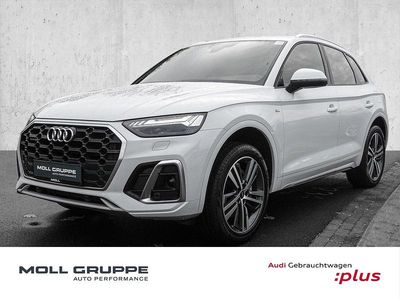 Gletscherweiß (metallic) Gebraucht 2021 Audi Q5 S-Line SUV | 41.680 € (Guter Preis)