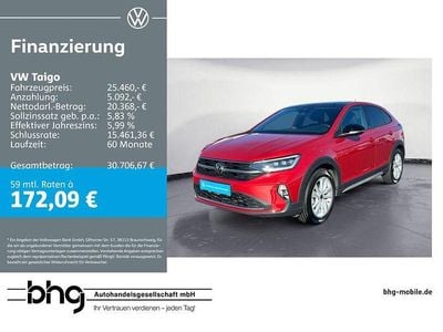 Gebraucht VW Taigo Beats 150 PS (110 kW) 2024 Rot SUV