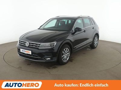 Gebraucht VW Tiguan Highline 150 PS (110 kW) 2018 Schwarz SUV