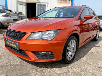 Usata Seat Leon ST Style 116 CV (85 kW) 2020 Arancione Station wagon