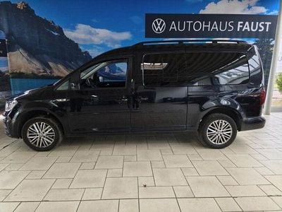 Usata VW Caddy Maxi Comfortline 125 CV (91 kW) 2018 Nero Monovolume