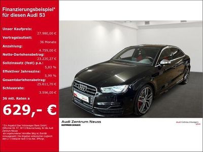 Second-hand Audi S3 Ambition 300 CP (220 kW) 2014 Negru Berlinǎ