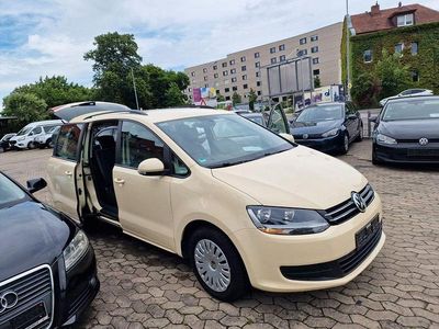 Gebraucht VW Sharan Highline 177 PS (130 kW) 2016 Beige Van / Kleinbus