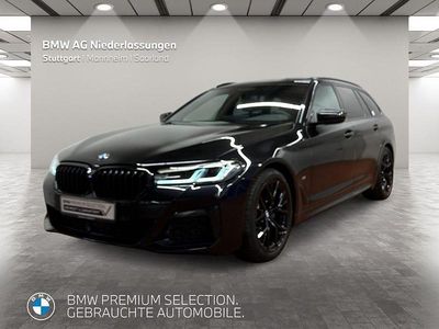 Schwarz Gebraucht 2023 BMW 520 M Sport Kombi | 41.850 € (Teuer)