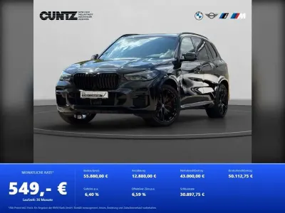 Gebraucht BMW X5 M 530 PS (389 kW) 2023 Saphirschwarz SUV
