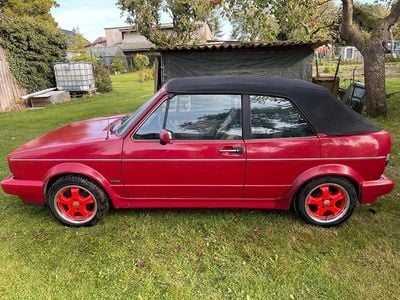 Gebraucht VW Golf Cabriolet Karmann 1989 Rot Cabrio