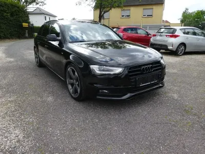 Używany Audi A4 S-Line 150 KM (110 kW) 2015 Czarny Kombi