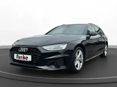 Brugt Audi A4 S-Line 190 HK (139 kW) 2021 Sort Stationcar