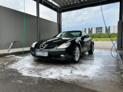 Gebraucht Mercedes SLK350 272 PS (200 kW) 2004 Schwarz Cabrio