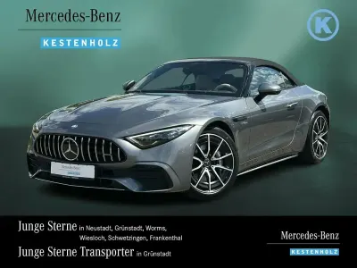 Gebraucht Mercedes SL43 AMG AMG 381 PS (280 kW) 2024 Lack selenitgrau Cabrio