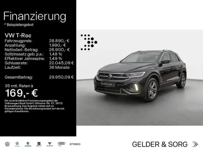 Usata VW T-Roc R-line 150 CV (110 kW) 2025 Nero SUV